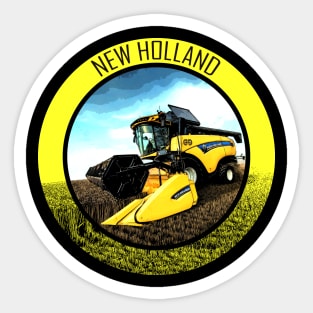 New Holland simple agriculture design Sticker